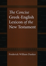 front cover of The Concise Greek-English Lexicon of the New Testament
