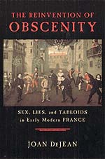 front cover of The Reinvention of Obscenity