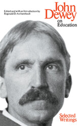 front cover of On Education