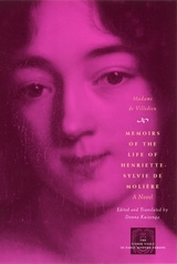 front cover of Memoirs of the Life of Henriette-Sylvie de Moliere