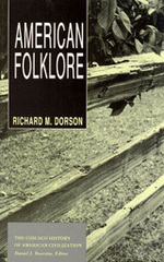 front cover of American Folklore