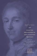 front cover of Selected Philosophical and Scientific Writings