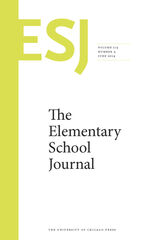 front cover of ESJ vol 114 num 4