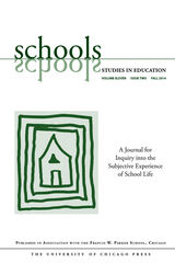 front cover of SCHOOLS vol 11 num 2