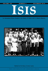 front cover of ISIS vol 105 num 4