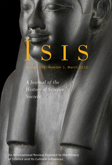 front cover of ISIS vol 106 num 1