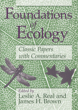 front cover of Foundations of Ecology