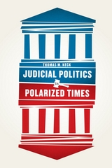 front cover of Judicial Politics in Polarized Times
