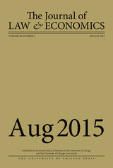 front cover of JLE vol 58 num 3