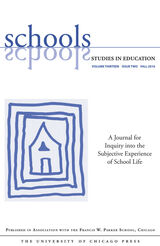 front cover of SCHOOLS vol 13 num 2