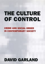 front cover of The Culture of Control