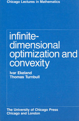 front cover of Infinite-Dimensional Optimization and Convexity