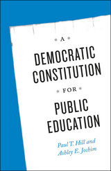 front cover of A Democratic Constitution for Public Education