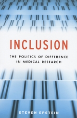 front cover of Inclusion