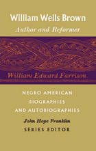 front cover of William Wells Brown