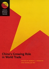 front cover of China's Growing Role in World Trade