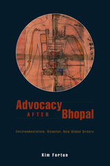 front cover of Advocacy after Bhopal
