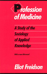 front cover of Profession of Medicine