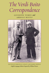 front cover of The Verdi-Boito Correspondence