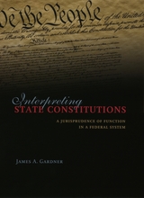 front cover of Interpreting State Constitutions
