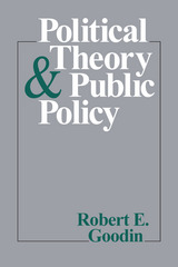 front cover of Political Theory and Public Policy