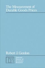 front cover of The Measurement of Durable Goods Prices