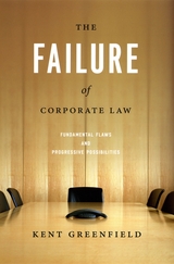 front cover of The Failure of Corporate Law