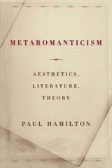 front cover of Metaromanticism