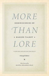front cover of More than Lore