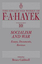 front cover of Socialism and War