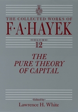 front cover of The Pure Theory of Capital