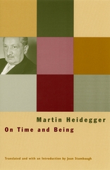 front cover of On Time and Being