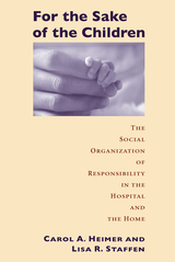 front cover of For the Sake of the Children