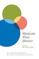 front cover of Methods That Matter