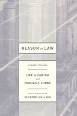 front cover of Reason in Law