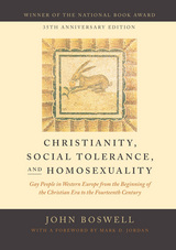 front cover of Christianity, Social Tolerance, and Homosexuality