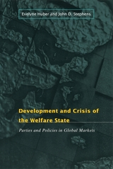 front cover of Development and Crisis of the Welfare State