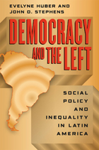 front cover of Democracy and the Left