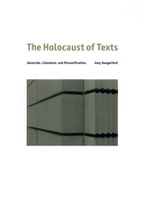 front cover of The Holocaust of Texts
