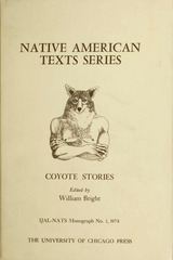 front cover of Coyote Stories