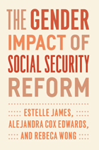 front cover of The Gender Impact of Social Security Reform