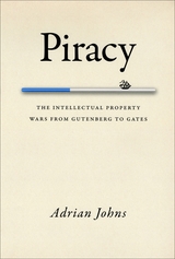 front cover of Piracy
