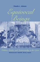 front cover of Equivocal Beings