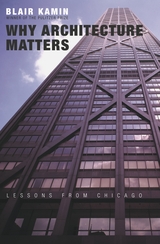 front cover of Why Architecture Matters