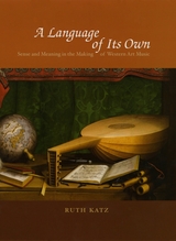front cover of A Language of Its Own