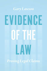 front cover of Evidence of the Law