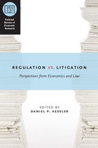 front cover of Regulation versus Litigation