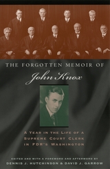 front cover of The Forgotten Memoir of John Knox