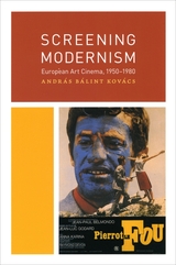 front cover of Screening Modernism