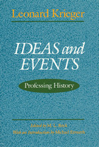 front cover of Ideas and Events